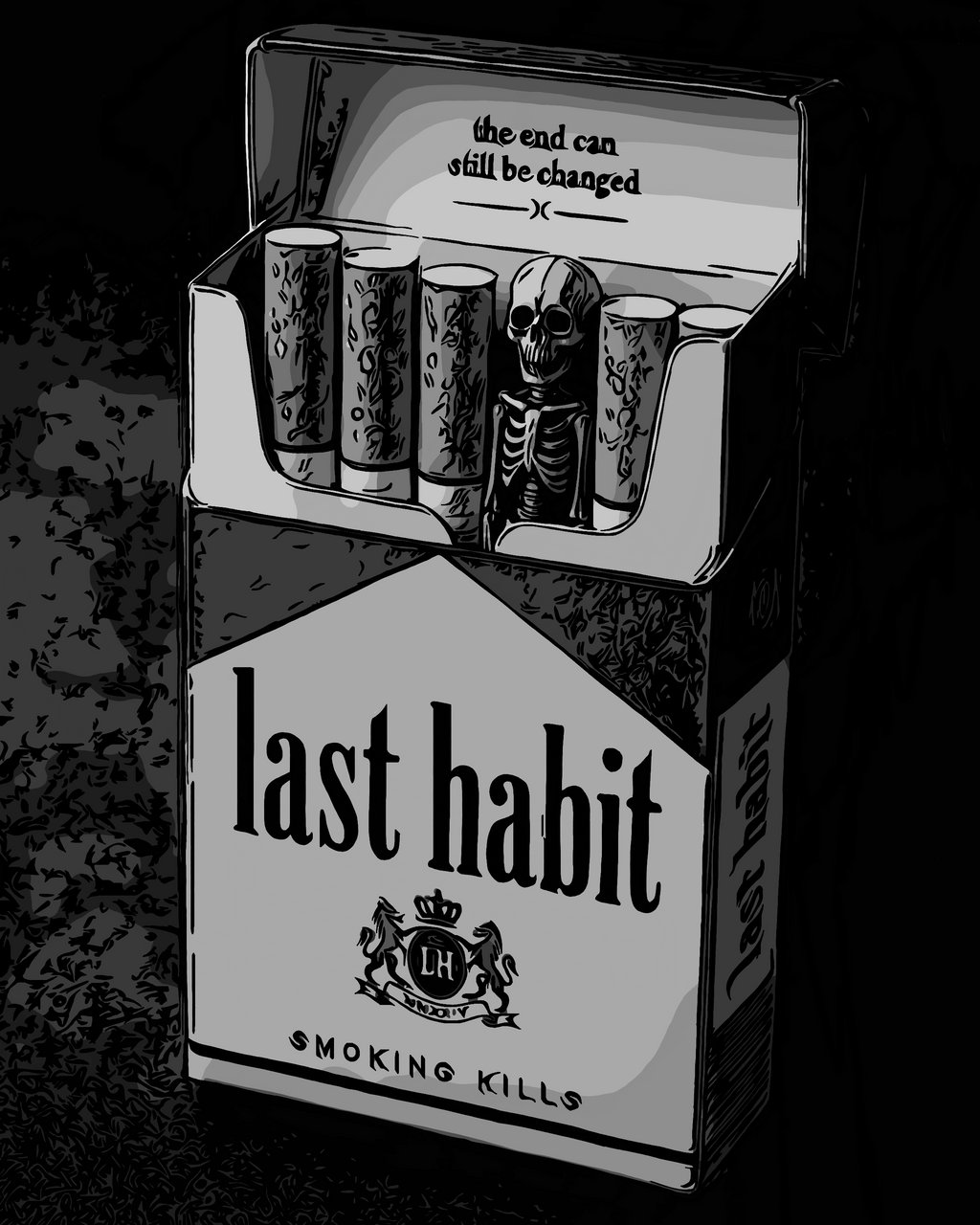 I am Last Habit 5x7 Print