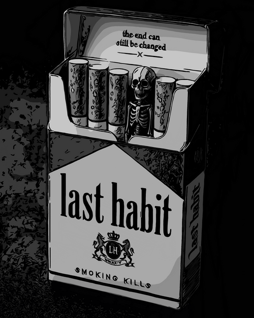 I am Last Habit 5x7 Print