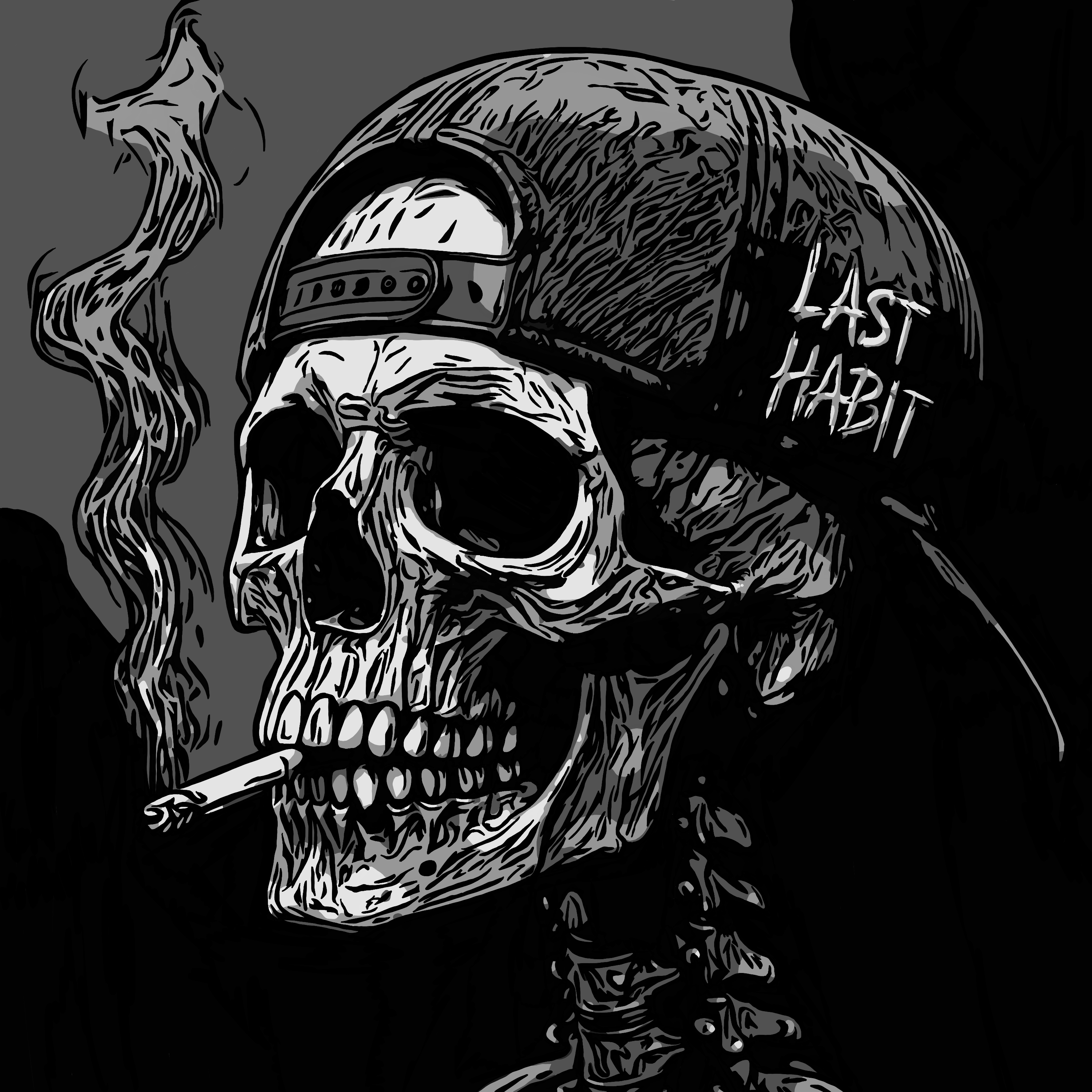 My Last Habit Sticker